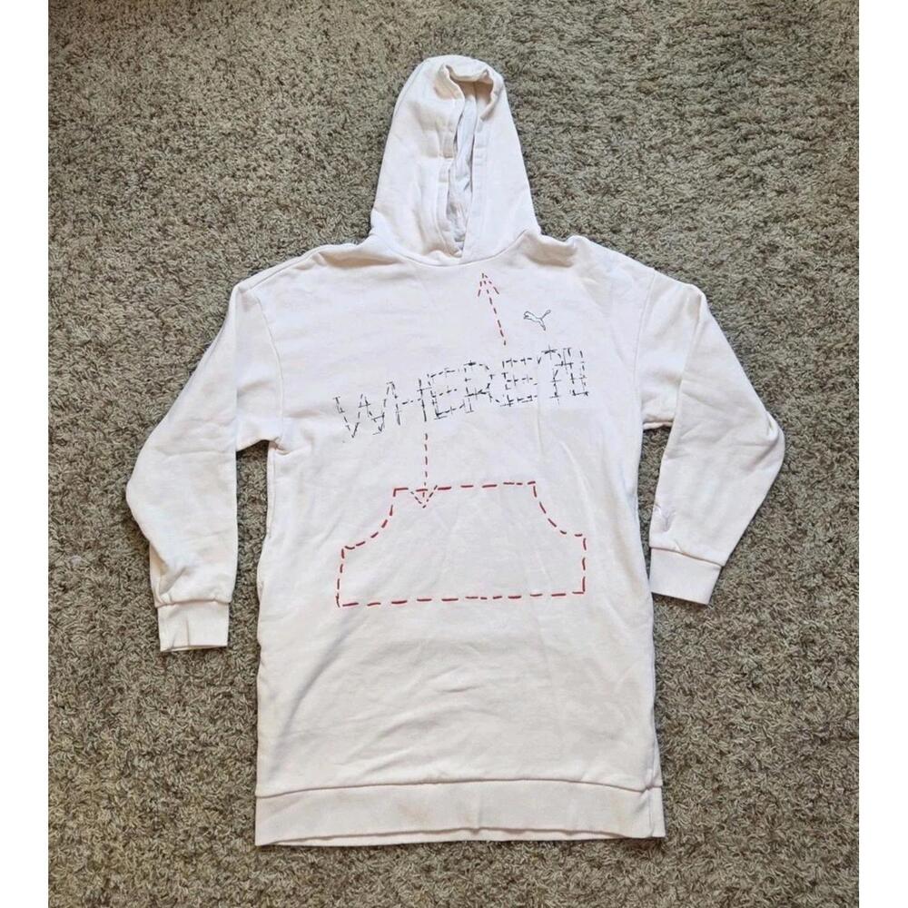 Puma Michael Lau Collab Women's Small Cream Sweater Dress